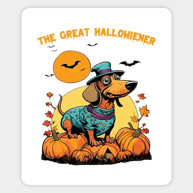 the great Hallowiener Magnet by Kingrocker Clothing